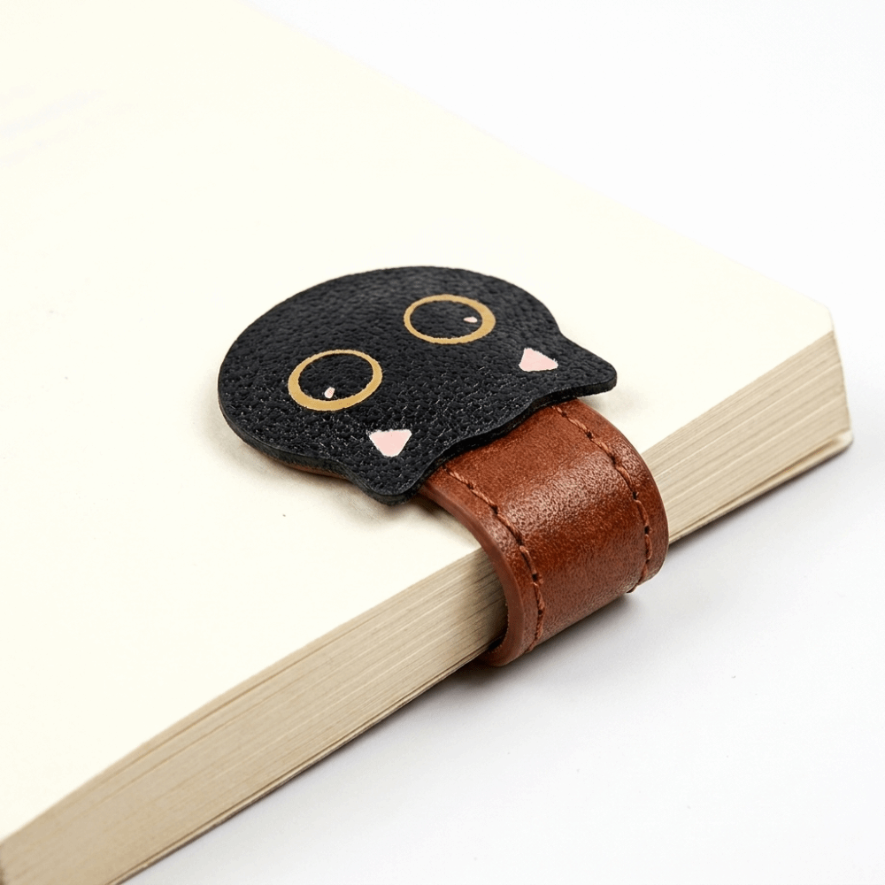 Cute PU Magnetic Page Clip Cat - Bookmark Magnetic Clip incelemesi ve fiyatı
