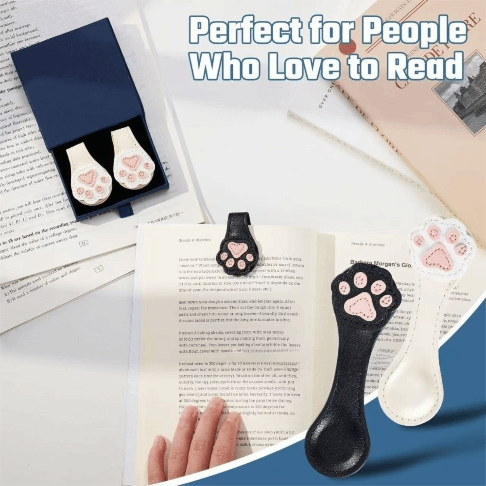 Cute PU Magnetic Page Clip Cat - Bookmark Magnetic Clip incelemesi ve fiyatı