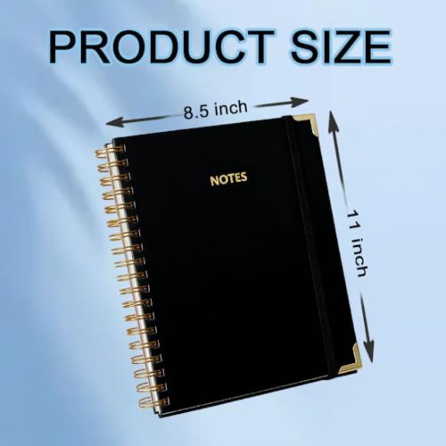 Hardcover Spiral Five Subject  - Journal Leather Hardcover incelemesi ve fiyatı