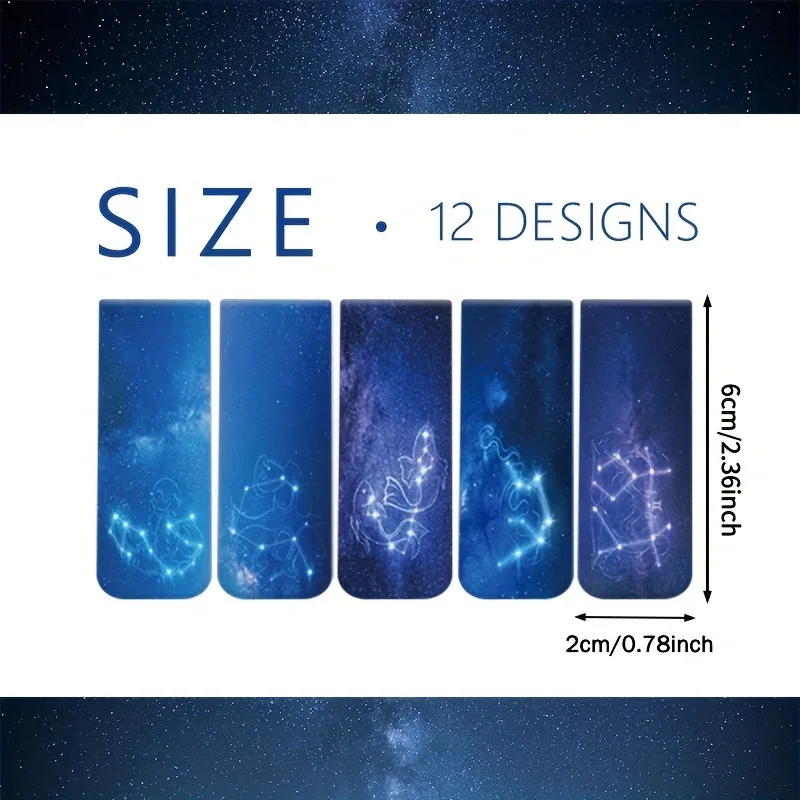 12 Pieces of Magnetic Bookmark - Bookmark Magnetic Clip incelemesi ve fiyatı