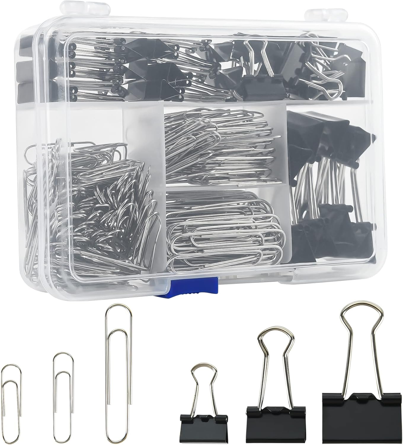 340pcs Binder Clips & Paper Cl - Binder Clip Assorted incelemesi ve fiyatı