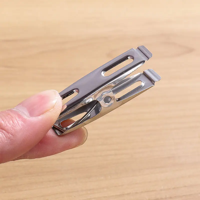 20pcs Stainless Steel Flat Mou - Binder Clip Assorted incelemesi ve fiyatı