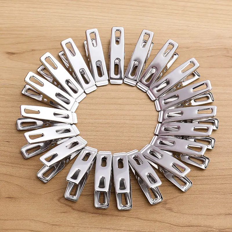 20pcs Stainless Steel Flat Mou - Binder Clip Assorted incelemesi ve fiyatı