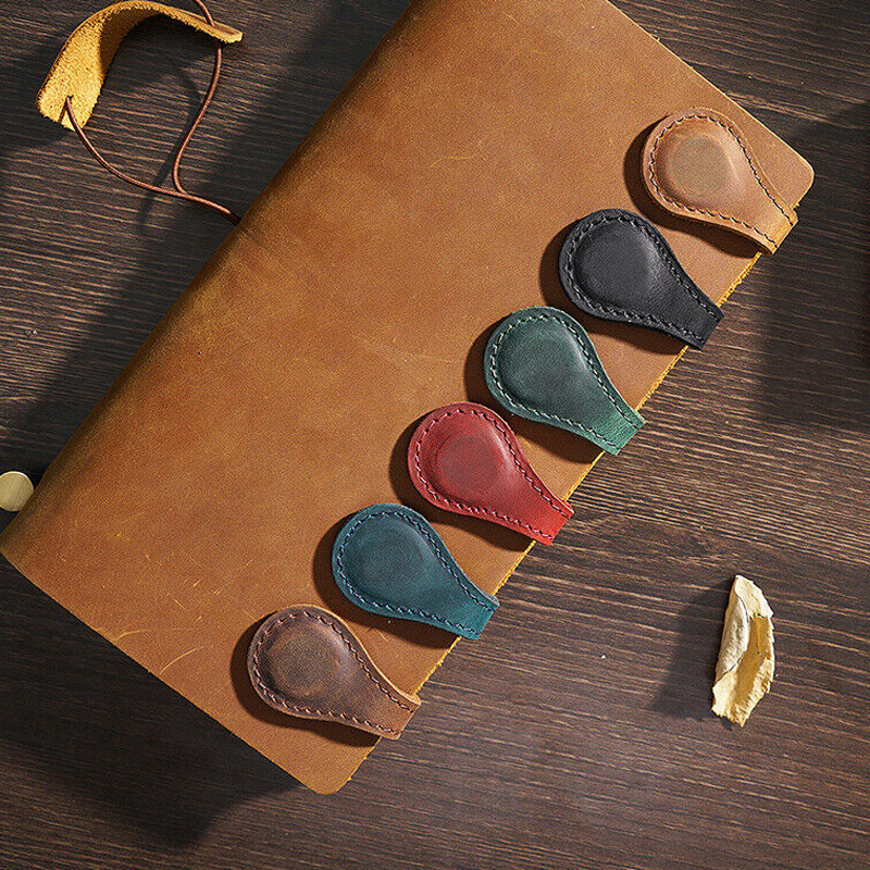 Magnetic Leather Bookmark Doub - Bookmark Magnetic Clip incelemesi ve fiyatı