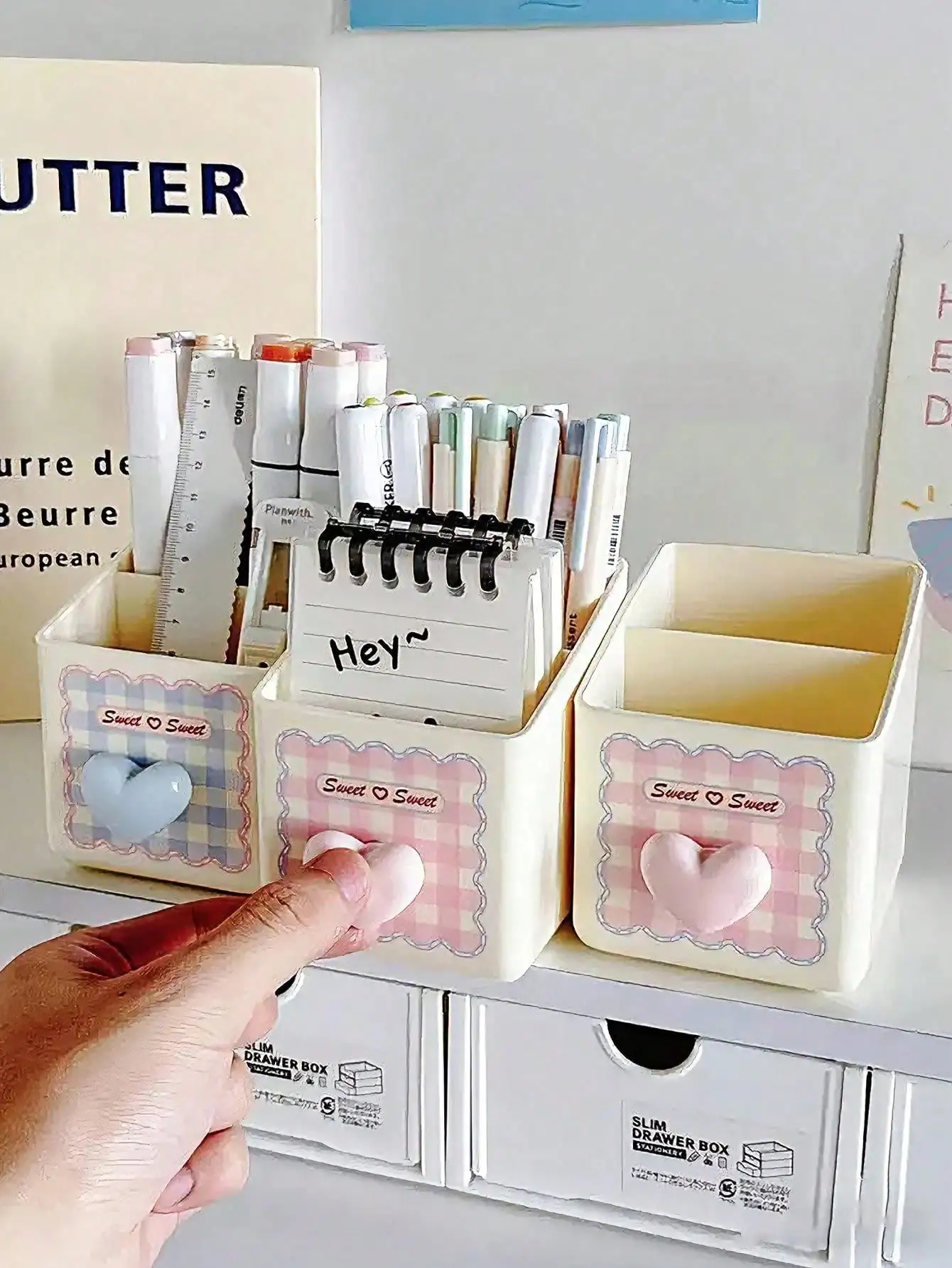 1pc Desktop Stationery Storage - Stationery And Office Supply Stores incelemesi ve fiyatı
