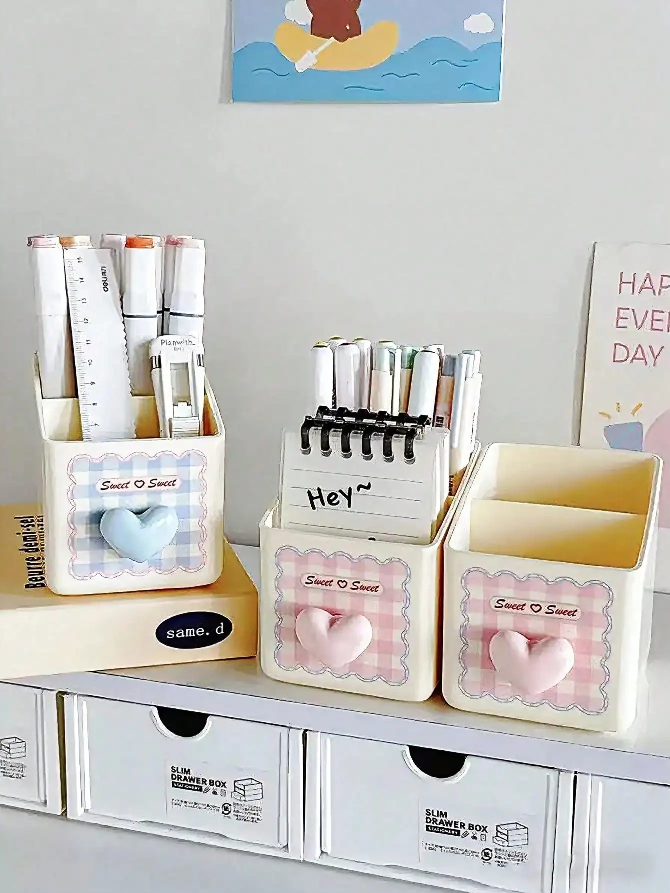 1pc Desktop Stationery Storage - Stationery And Office Supply Stores incelemesi ve fiyatı