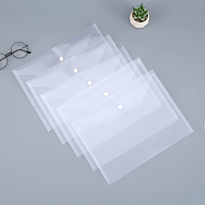 10pcs Transparent A4 Folders C - Office Stationery And Supply incelemesi ve fiyatı