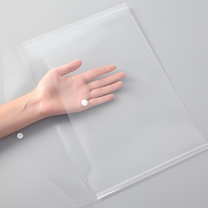 10pcs Transparent A4 Folders C - Office Stationery And Supply incelemesi ve fiyatı
