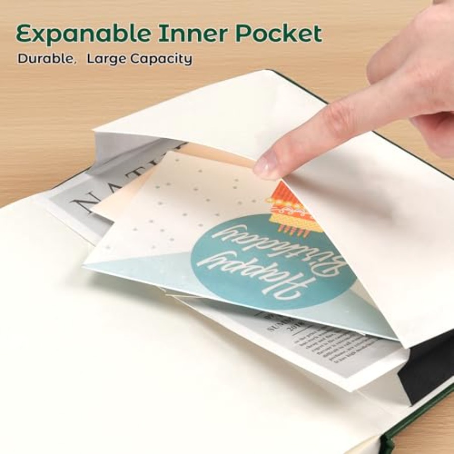 Paper Notebook, 5 Pack Hardcov - Journal Leather Hardcover incelemesi ve fiyatı