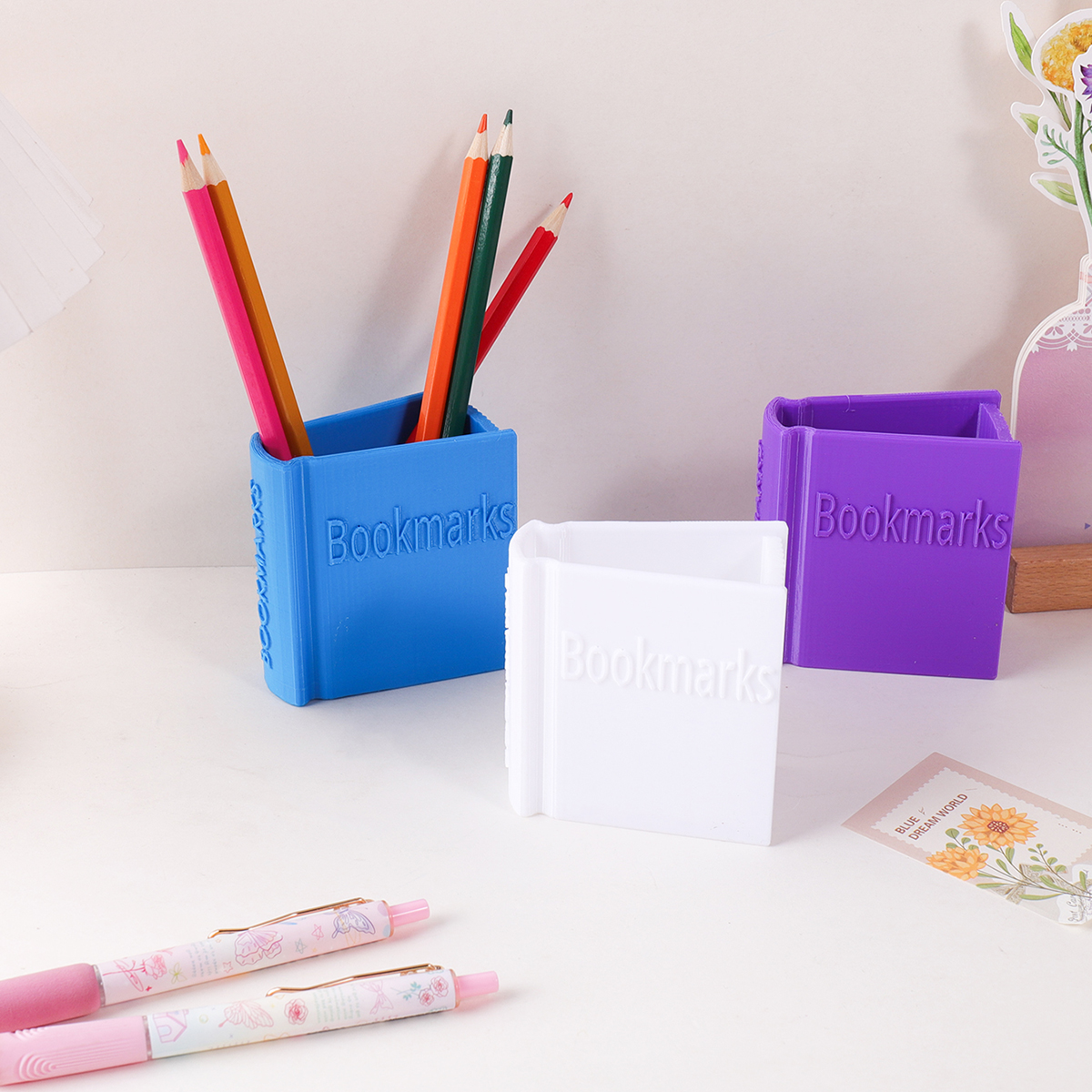 Minimalist style 3D solid colo - Stationery And Office Supply Stores incelemesi ve fiyatı
