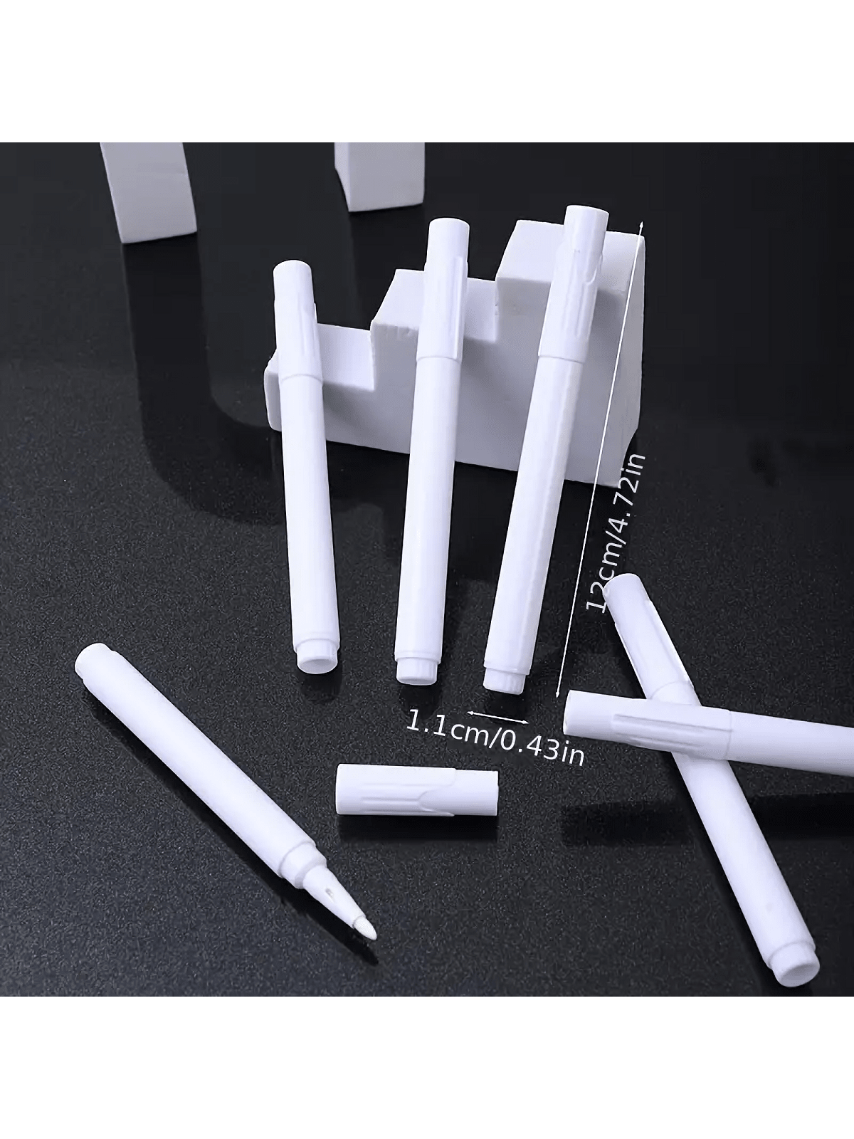 12pcs White Liquid Chalk Marke - Correction Fluid White incelemesi ve fiyatı