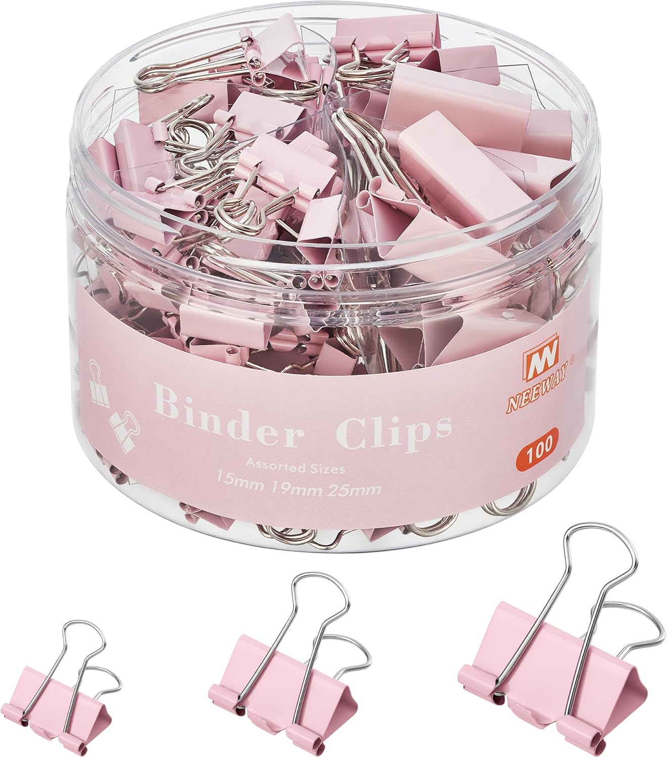 100 Count Binder Clips Assorte - Binder Clip Assorted incelemesi ve fiyatı