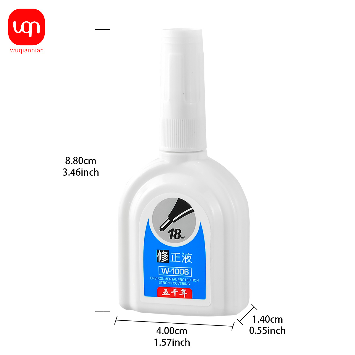 WQN-1/3/6PCS Simple White Corr - Correction Fluid White incelemesi ve fiyatı