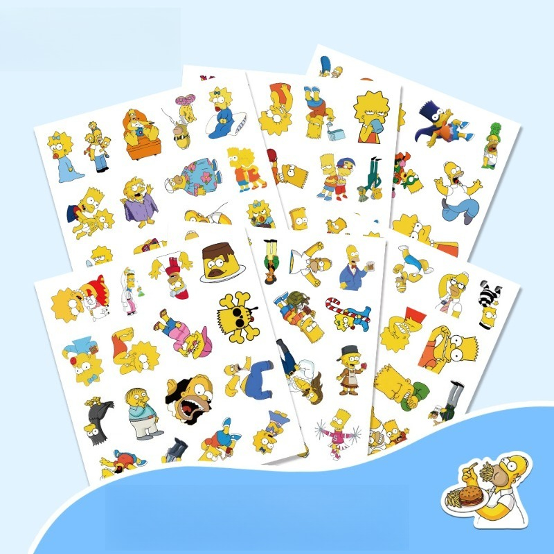 The Simpsons Homer Marge Bart  - Memo Pad Sticky incelemesi ve fiyatı