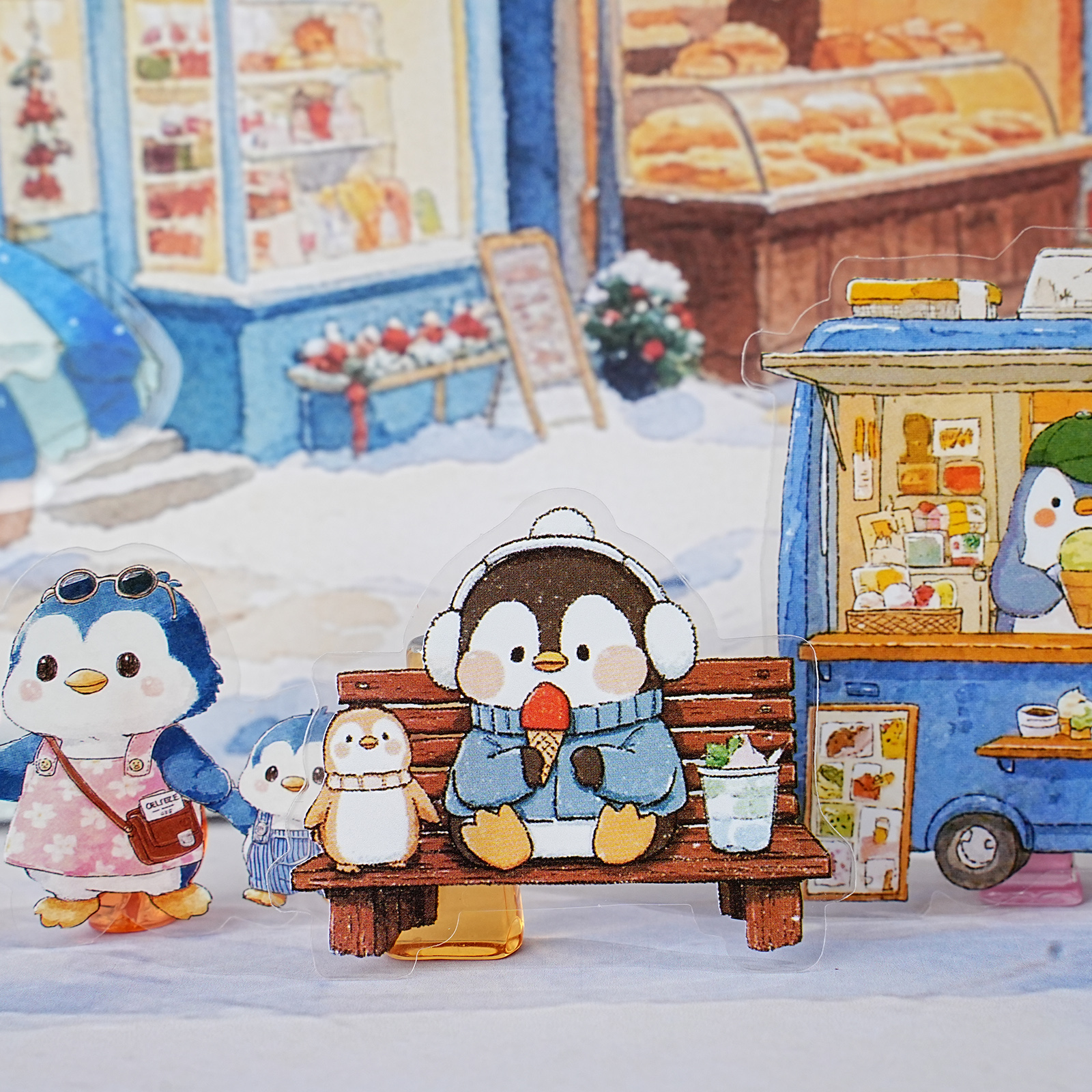 Etori Life 15Pcs Cute Penguin  - Stationery And Office Supply Stores incelemesi ve fiyatı
