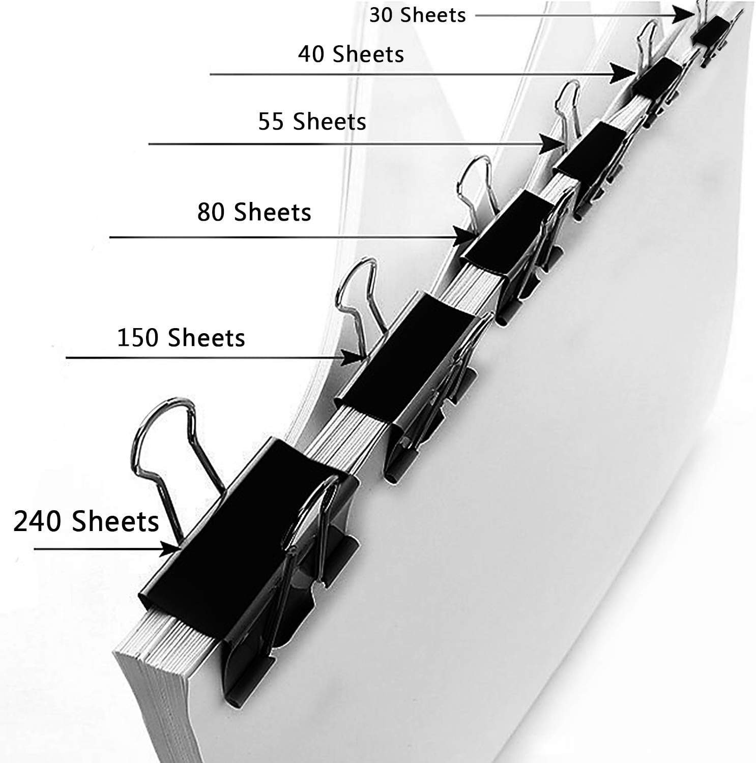 110 PCS Binder Clips Assorted  - Binder Clip Assorted incelemesi ve fiyatı