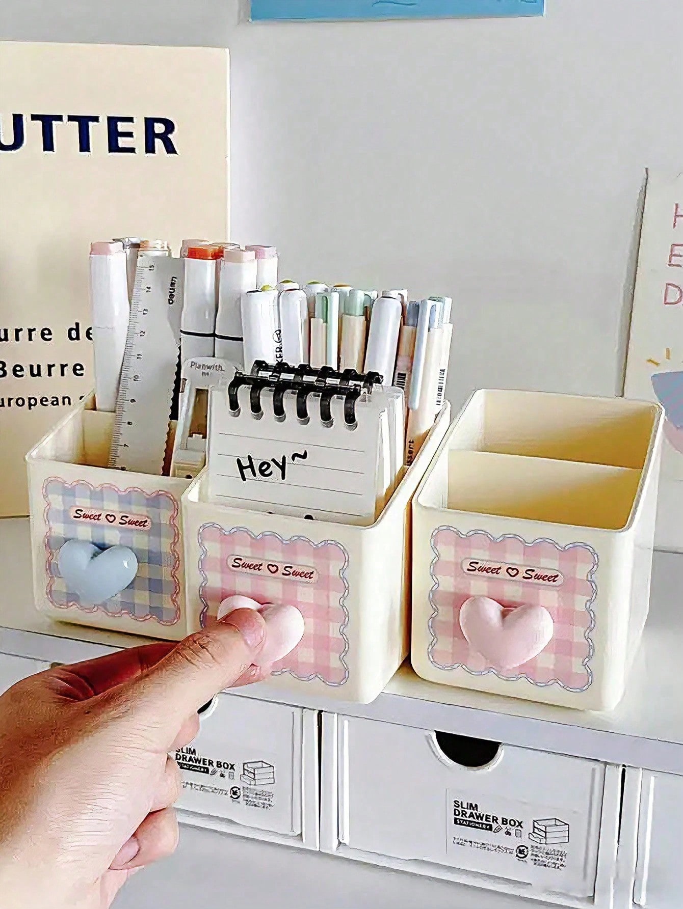 1pc Desktop Stationery Storage - Stationery And Office Supply Stores incelemesi ve fiyatı