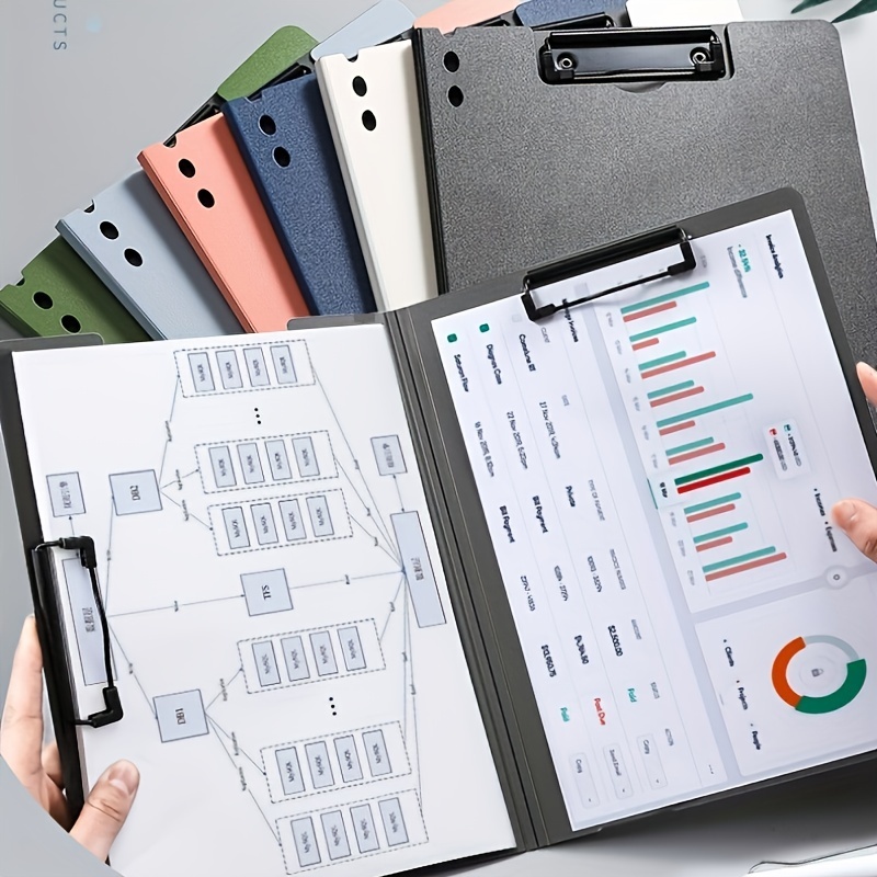 1pcs A4 Profile Clipboard Doub - Binder Clip Assorted incelemesi ve fiyatı
