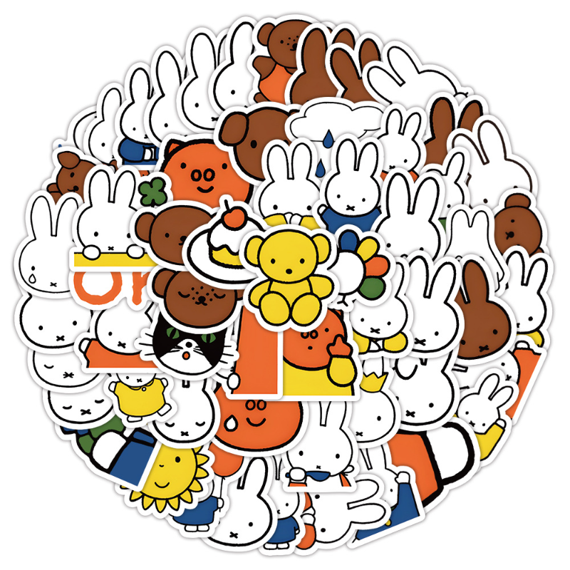 Cute Miffy Stickers Cartoon Ra - Memo Pad Sticky incelemesi ve fiyatı
