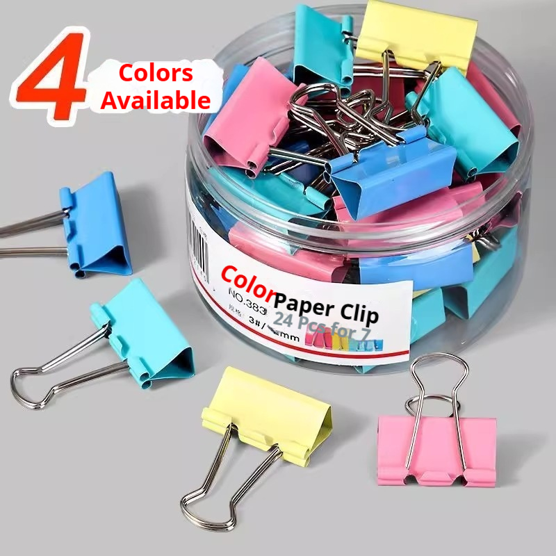 Colored Binder Clips Mixed Col - Binder Clip Assorted incelemesi ve fiyatı