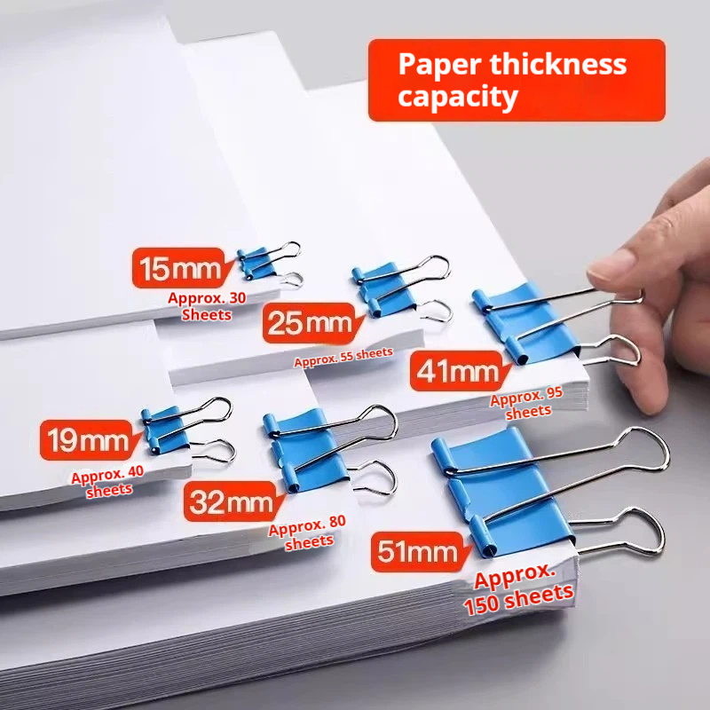 Colored Binder Clips Mixed Col - Binder Clip Assorted incelemesi ve fiyatı
