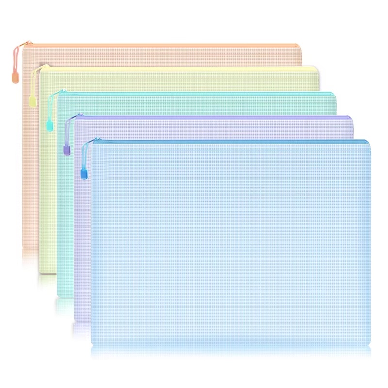 5-30Pcs Mesh Zipper Pouch Docu - Office Stationery And Supply incelemesi ve fiyatı